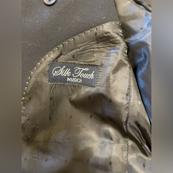 SILK TOUCH INSERCH ITALY
Blue Blazer with Notched Lapels and Wool-Blend Finish - Picture 5 of 9